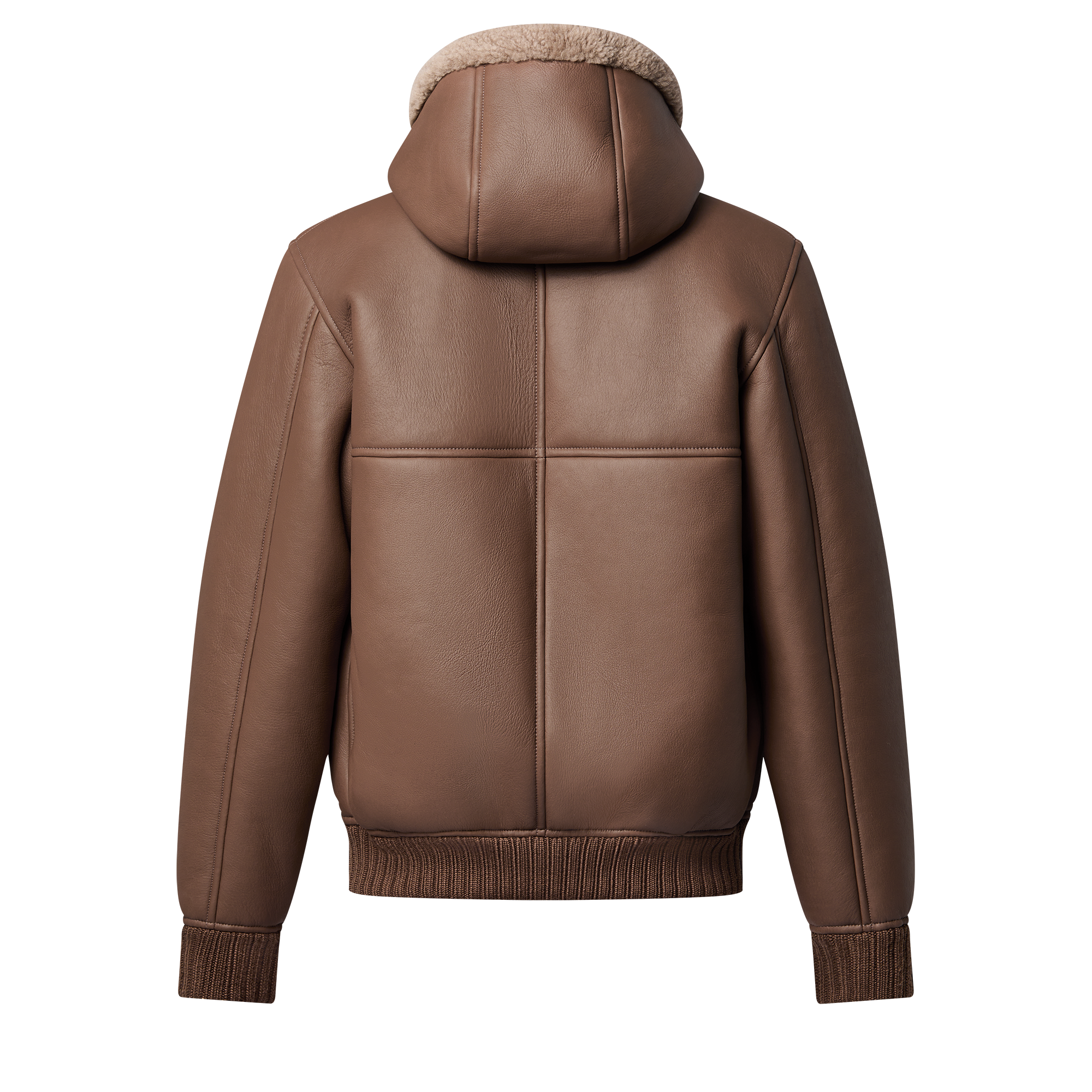 Giubbotto reversibile in shearling con cappuccio  Uomo Abbigliamento Capispalla e Cappotti | LOUIS VUITTON (Zoom prodotto)