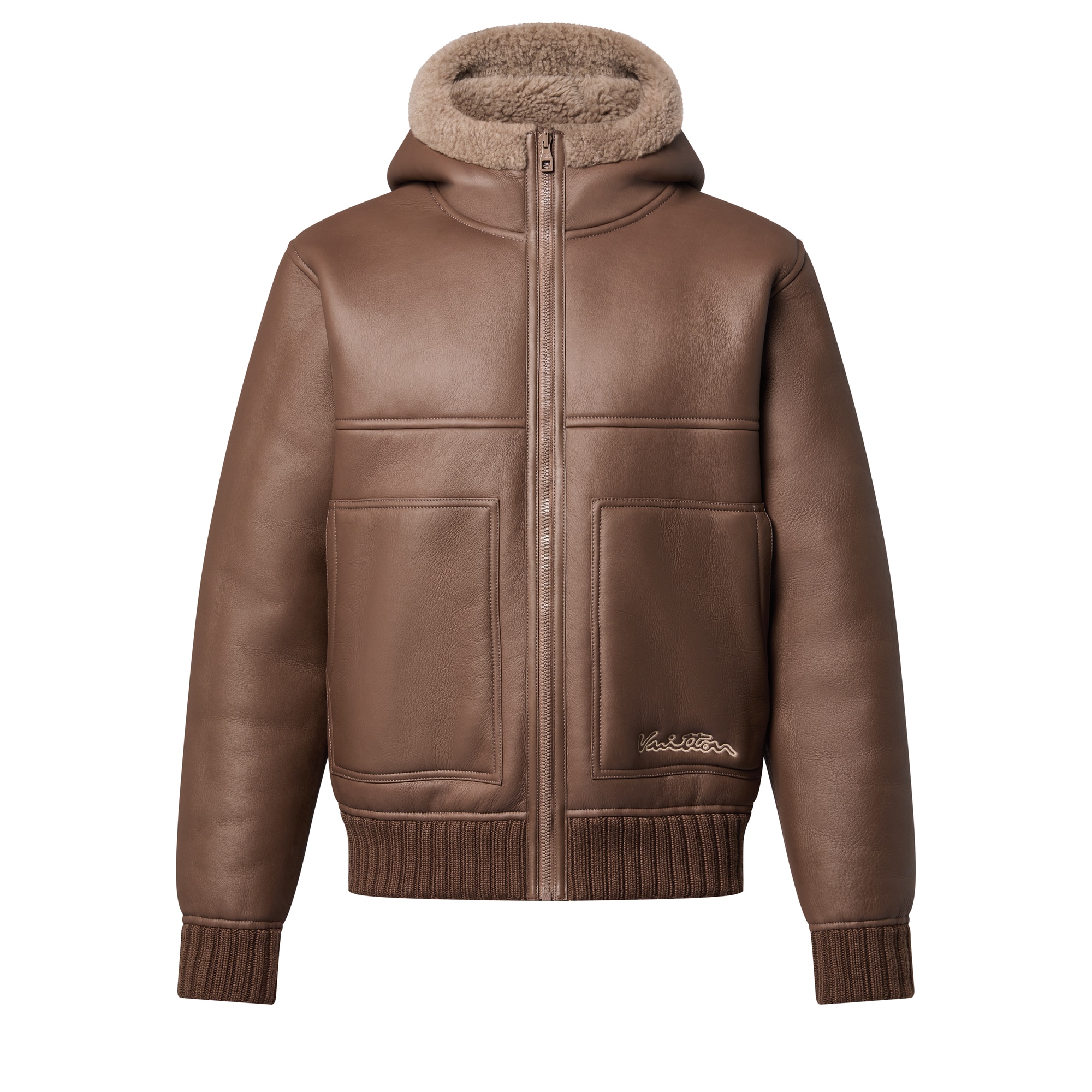 Giubbotto reversibile in shearling con cappuccio  Uomo Abbigliamento Capispalla e Cappotti | LOUIS VUITTON (Zoom prodotto)