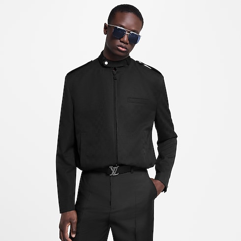 Giubbotto sartoriale con motivo Damier Uomo Abbigliamento Capispalla e Cappotti | LOUIS VUITTON (Zoom prodotto)