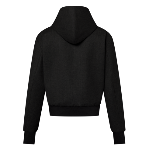 Giubbotto sartoriale in lana tecnica con cappuccio Uomo Abbigliamento Capispalla e Cappotti | LOUIS VUITTON (Zoom prodotto)