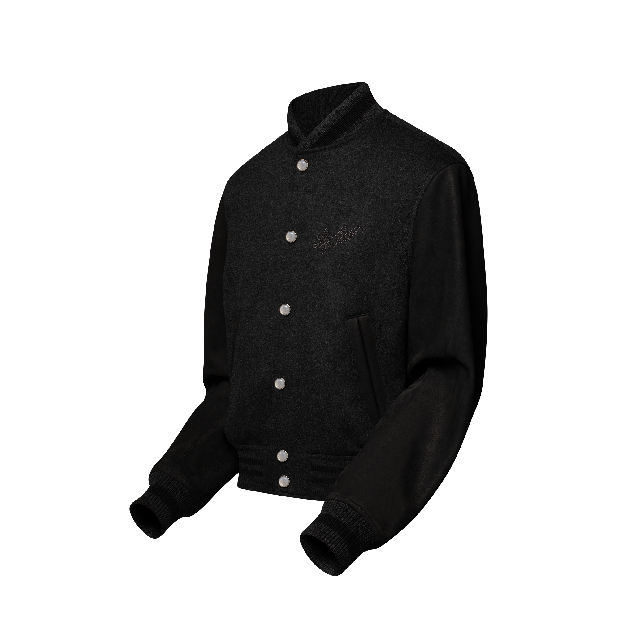 Giubbotto Varsity in pelle  Uomo Abbigliamento Capispalla e Cappotti | LOUIS VUITTON (Zoom prodotto)