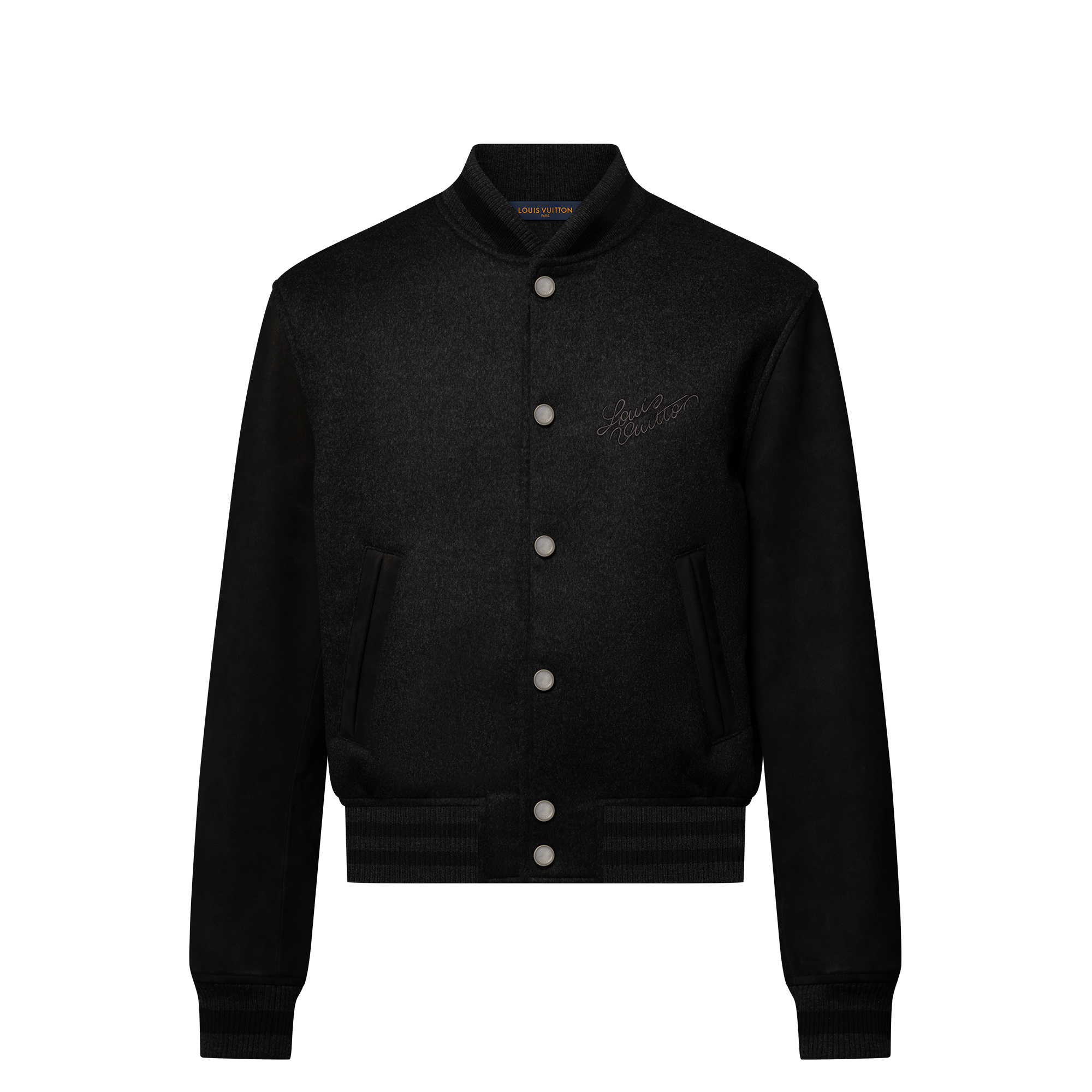 Giubbotto Varsity in pelle  Uomo Abbigliamento Capispalla e Cappotti | LOUIS VUITTON (Zoom prodotto)