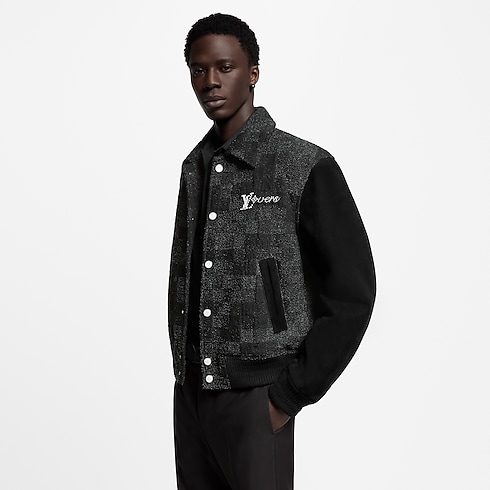 Giubbotto Varsity in pelle Uomo Abbigliamento Capispalla e Cappotti | LOUIS VUITTON (Zoom prodotto)