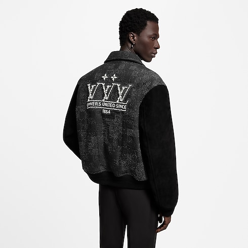 Giubbotto Varsity in pelle Uomo Abbigliamento Capispalla e Cappotti | LOUIS VUITTON (Zoom prodotto)