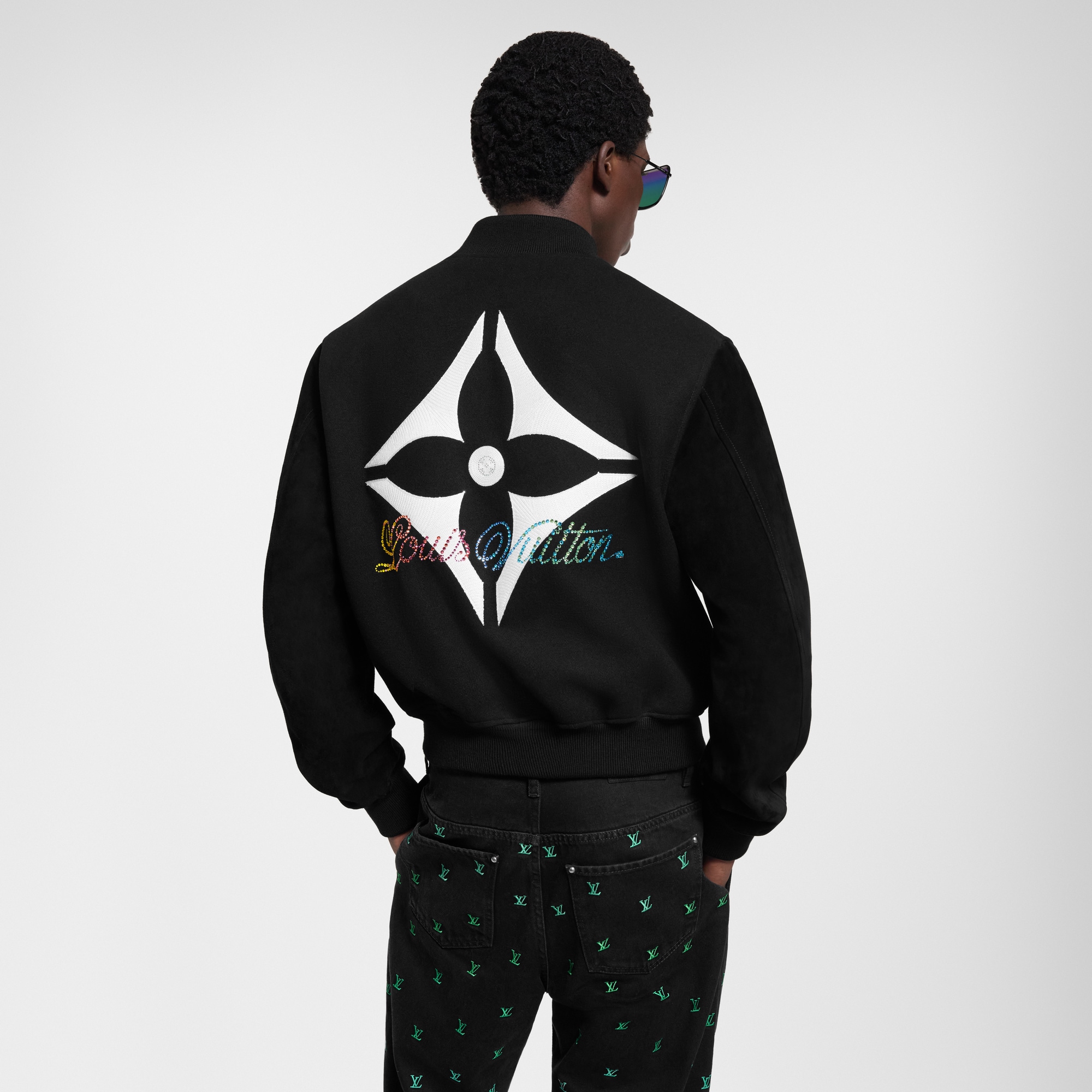Giubbotto Varsity in pelle  Uomo Abbigliamento Capispalla e Cappotti | LOUIS VUITTON (Zoom prodotto)