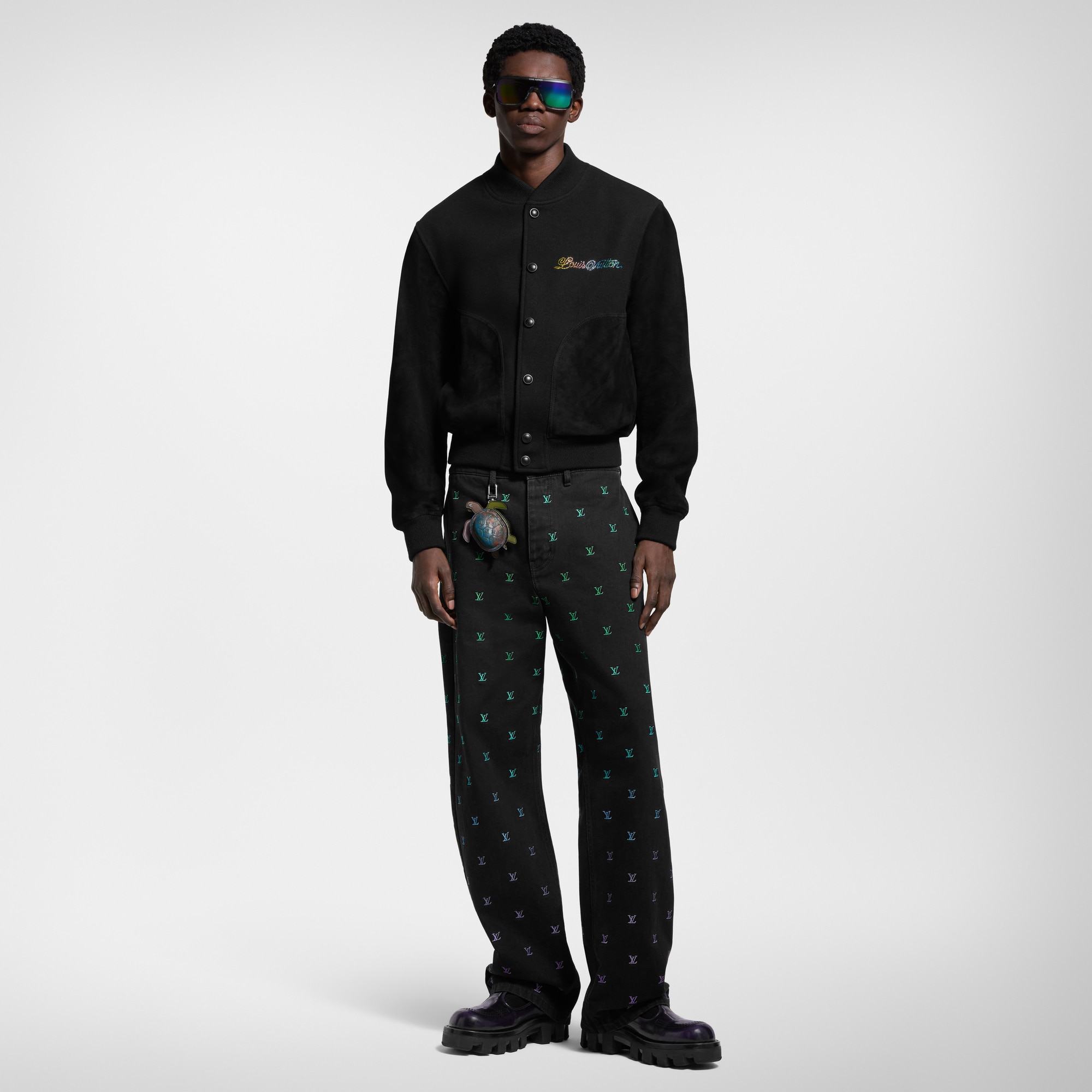 Giubbotto Varsity in pelle  Uomo Abbigliamento Capispalla e Cappotti | LOUIS VUITTON (Zoom prodotto)