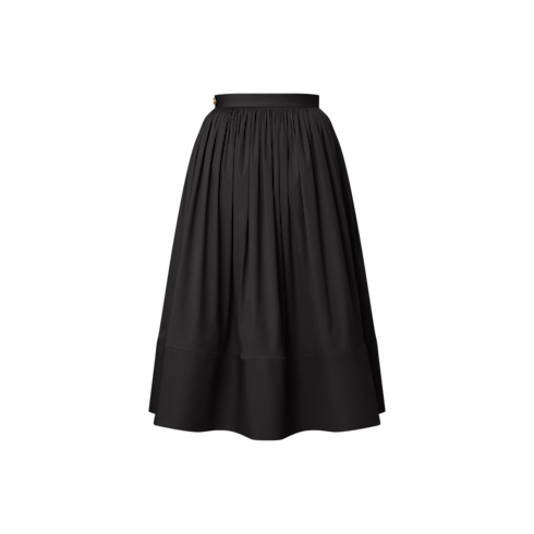 Gonna midi con orlo oversize Donna Abbigliamento Gonne e Shorts | LOUIS VUITTON (Zoom prodotto)