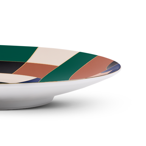 Illusion Set of 2 Dessert Plates Bauli, Viaggio e Casa Casa e Art de la Table Art de la Table | LOUIS VUITTON (Zoom prodotto)