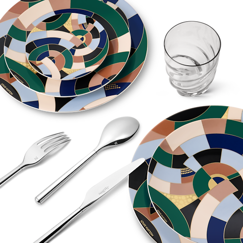 Illusion Set of 2 Dinner Plates Bauli, Viaggio e Casa Casa e Art de la Table Art de la Table | LOUIS VUITTON (Zoom prodotto)