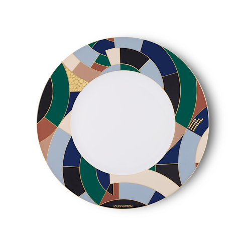 Illusion Set of 2 Dinner Plates Bauli, Viaggio e Casa Casa e Art de la Table Art de la Table | LOUIS VUITTON (Zoom prodotto)