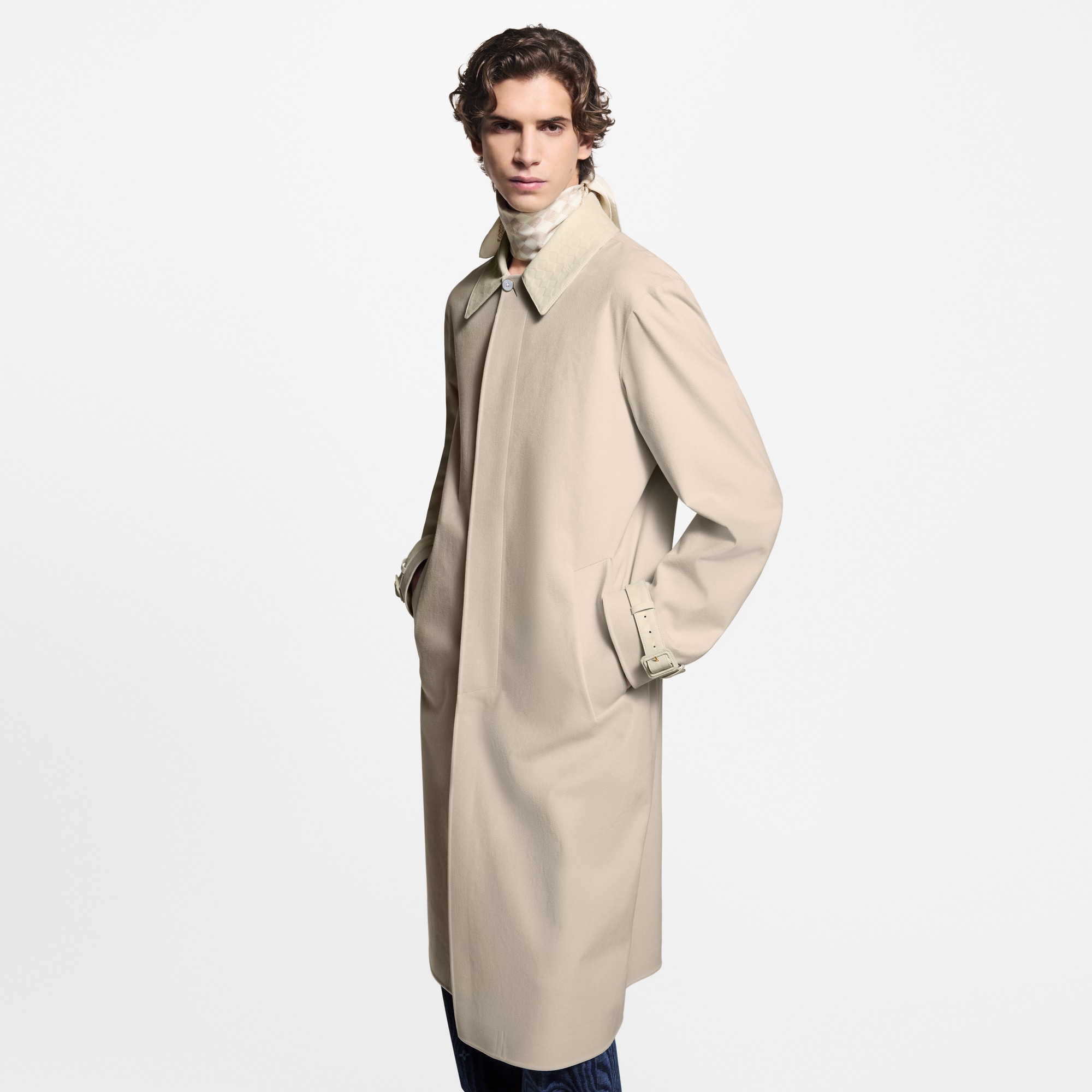 Impermeabile in velluto tecnico  Uomo Abbigliamento Capispalla e Cappotti | LOUIS VUITTON (Zoom prodotto)