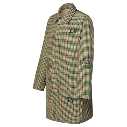 Impermeabile reversibile con motivo grafico Uomo Abbigliamento Capispalla e Cappotti | LOUIS VUITTON (Zoom prodotto)