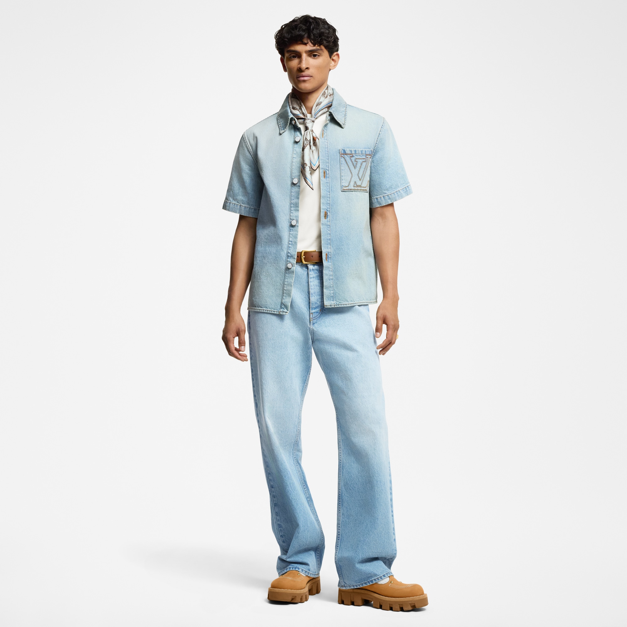 Jeans con gamba ampia  in Uomo
