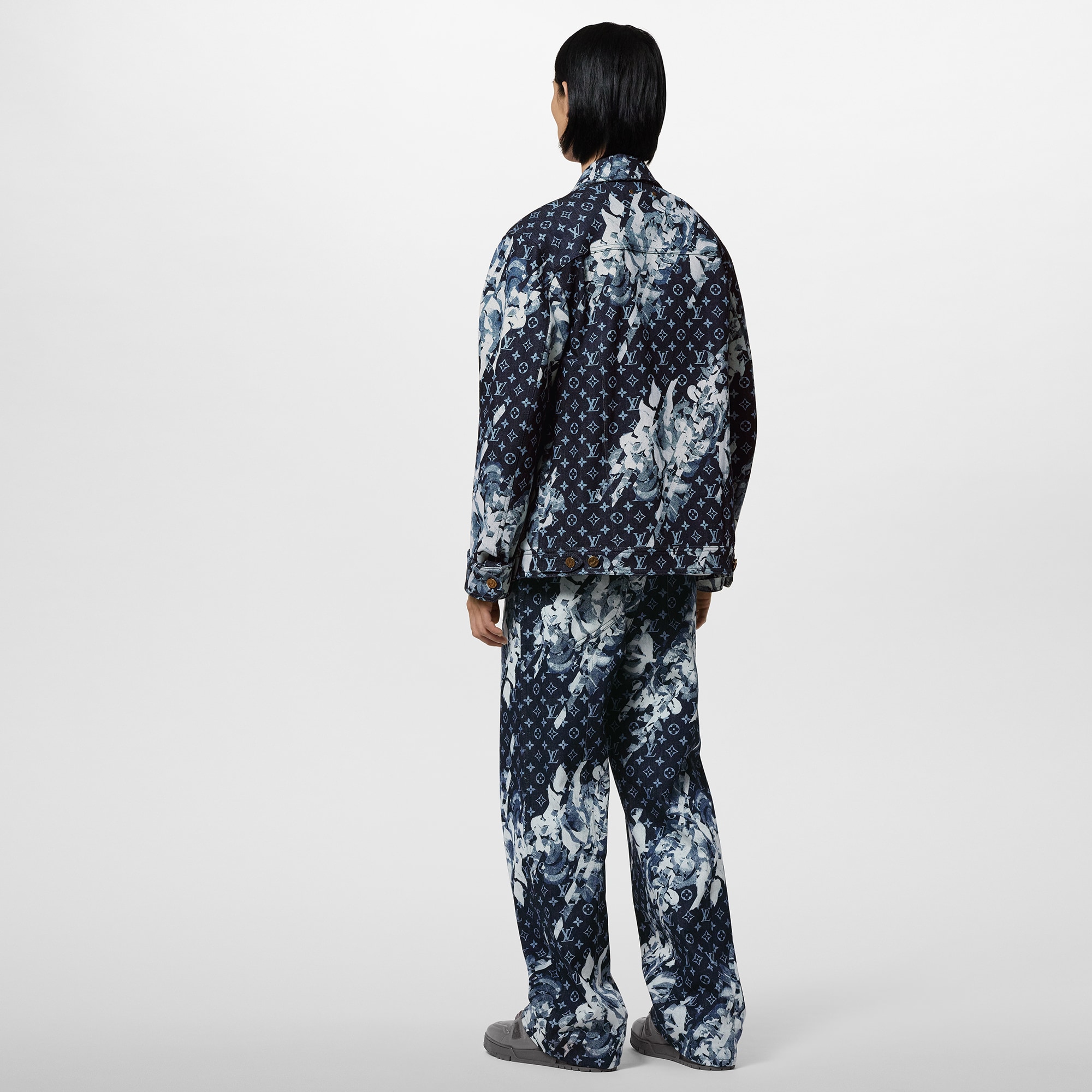 Jeans con motivo Monogram stampato  Uomo Abbigliamento Pantaloni | LOUIS VUITTON (Zoom prodotto)