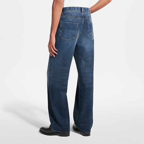 Jeans in cotone e cachemire Uomo Abbigliamento Tutti i Capi di Abbigliamento | LOUIS VUITTON (Zoom prodotto)