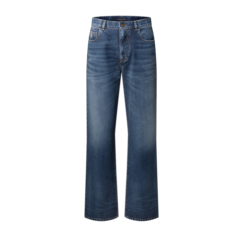 Jeans in cotone e cachemire Uomo Abbigliamento Tutti i Capi di Abbigliamento | LOUIS VUITTON (Zoom prodotto)