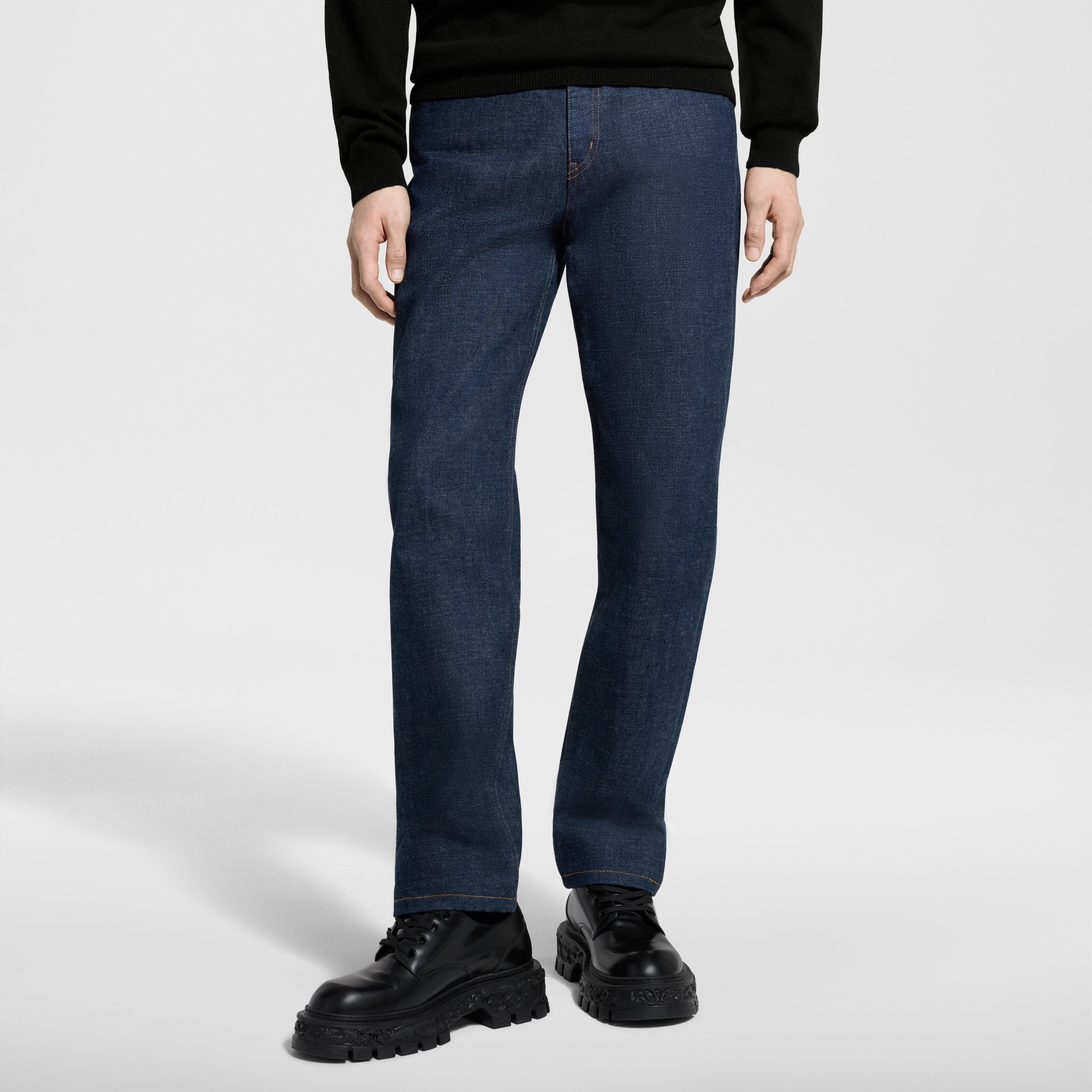 Jeans Regular Fit  Uomo Abbigliamento Collezione Denim | LOUIS VUITTON (Zoom prodotto)