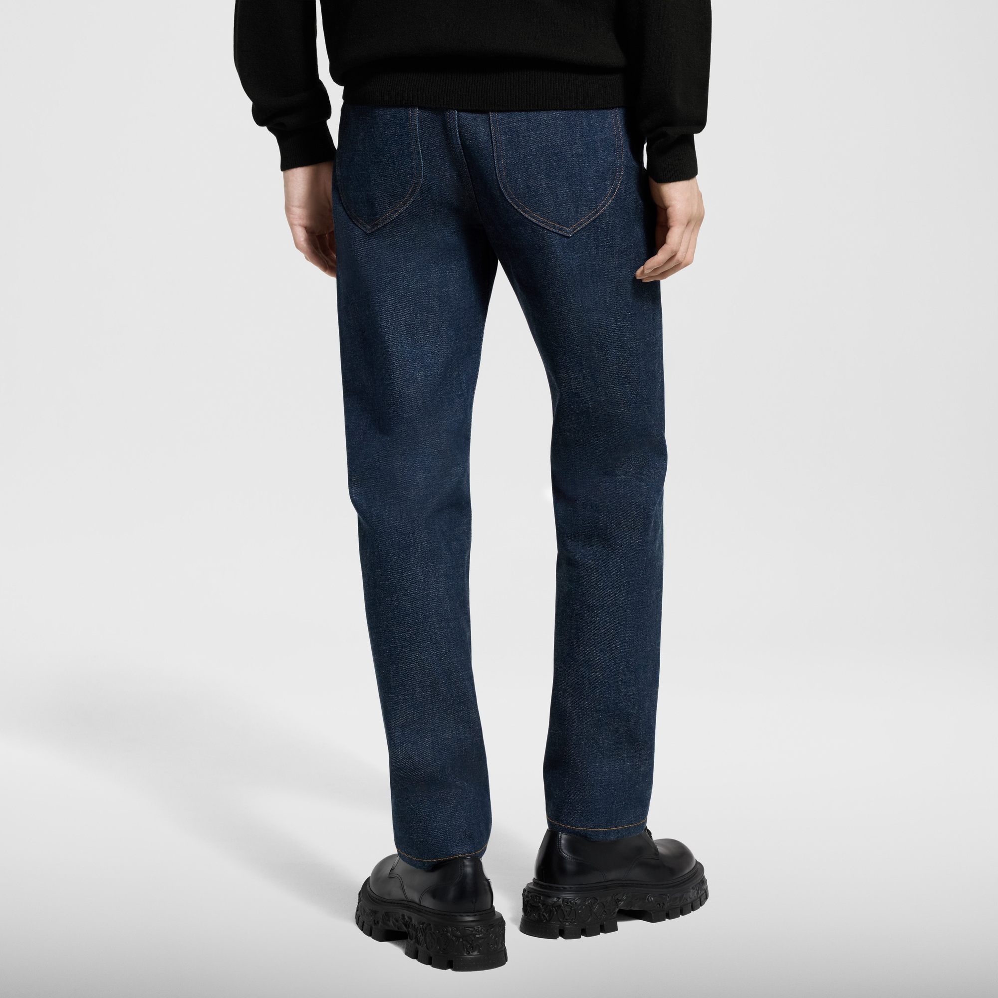 Jeans Regular Fit  Uomo Abbigliamento Collezione Denim | LOUIS VUITTON (Zoom prodotto)