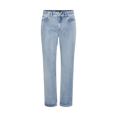 Jeans slim fit délavé Uomo Abbigliamento Pantaloni | LOUIS VUITTON (Zoom prodotto)
