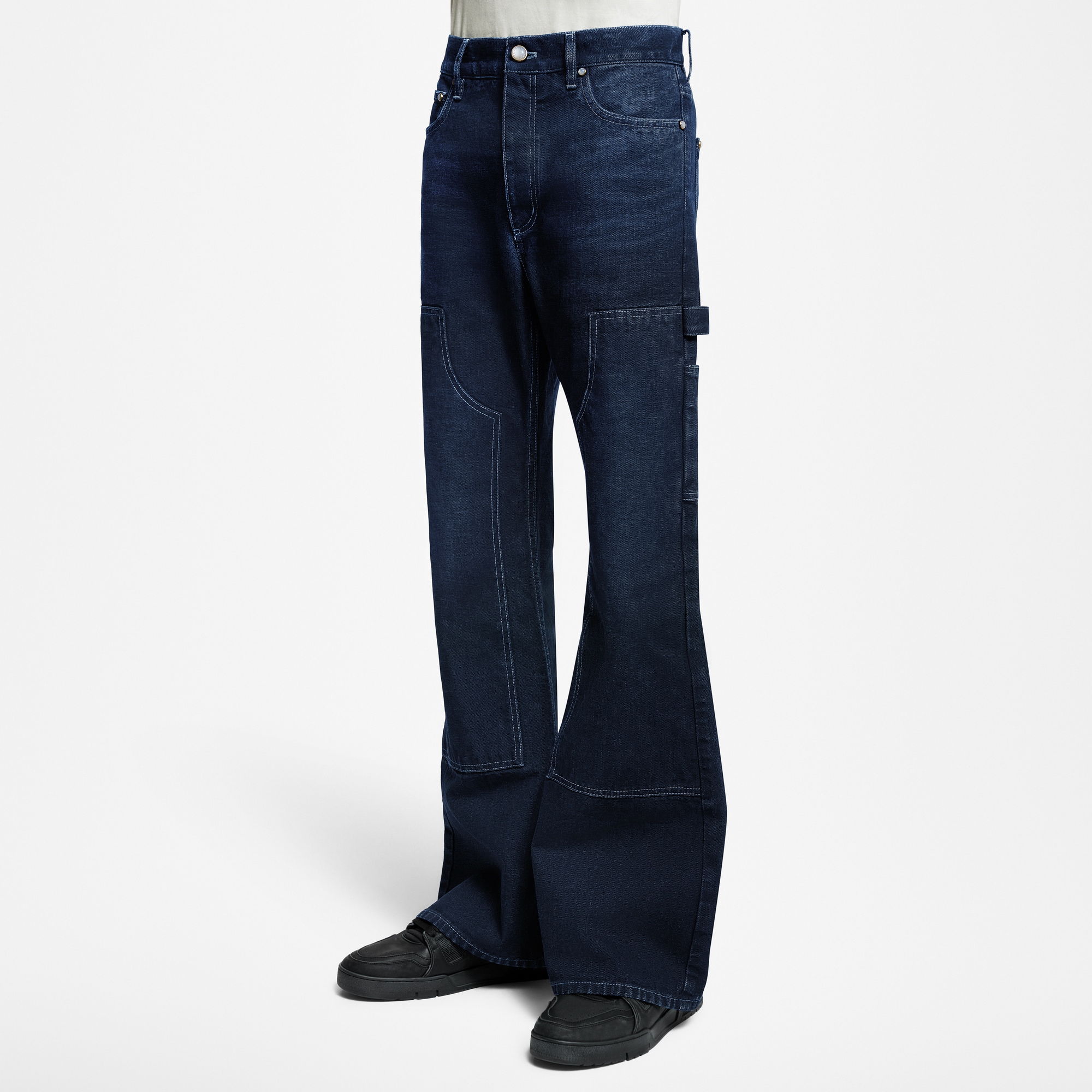 Jeans stile workwear  Uomo Abbigliamento Collezione Denim | LOUIS VUITTON (Zoom prodotto)