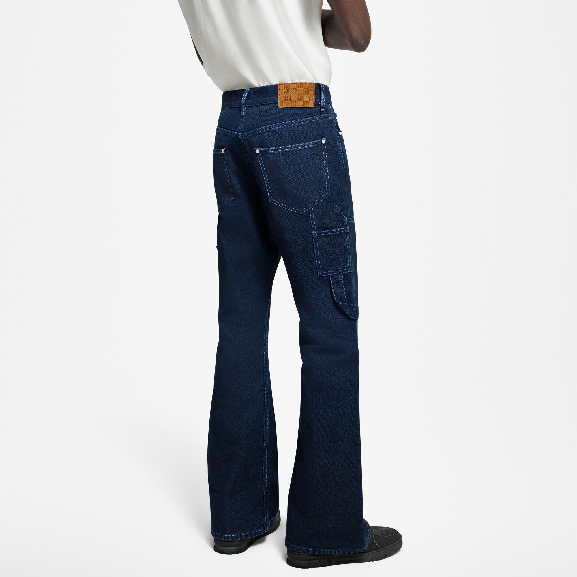Jeans stile workwear  Uomo Abbigliamento Collezione Denim | LOUIS VUITTON (Zoom prodotto)