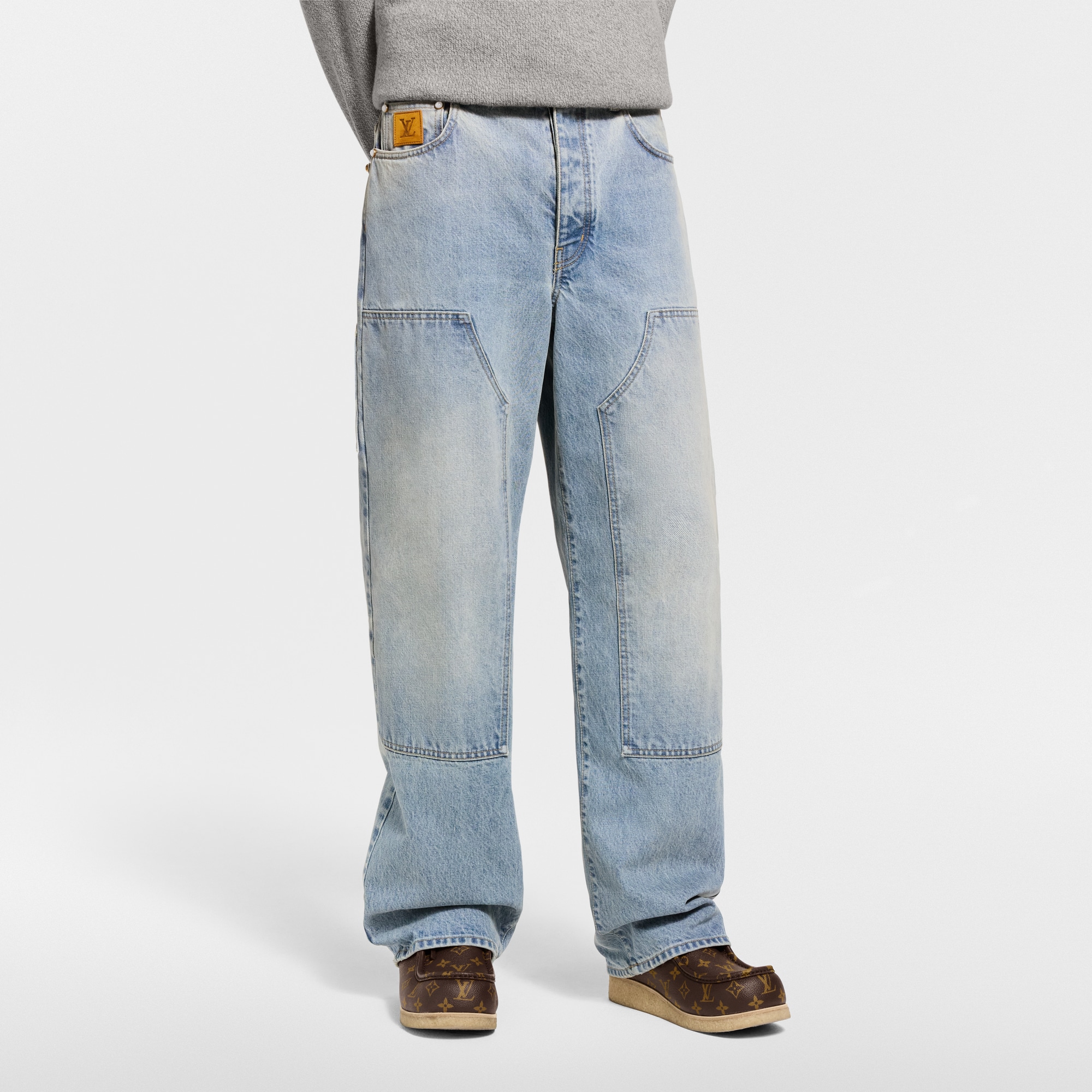 Jeans stile workwear  Uomo Abbigliamento Collezione Denim | LOUIS VUITTON (Zoom prodotto)