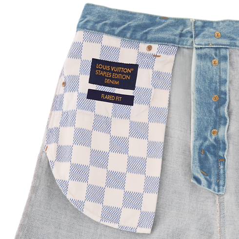 Jeans svasati Uomo Abbigliamento Collezione Denim | LOUIS VUITTON (Zoom prodotto)