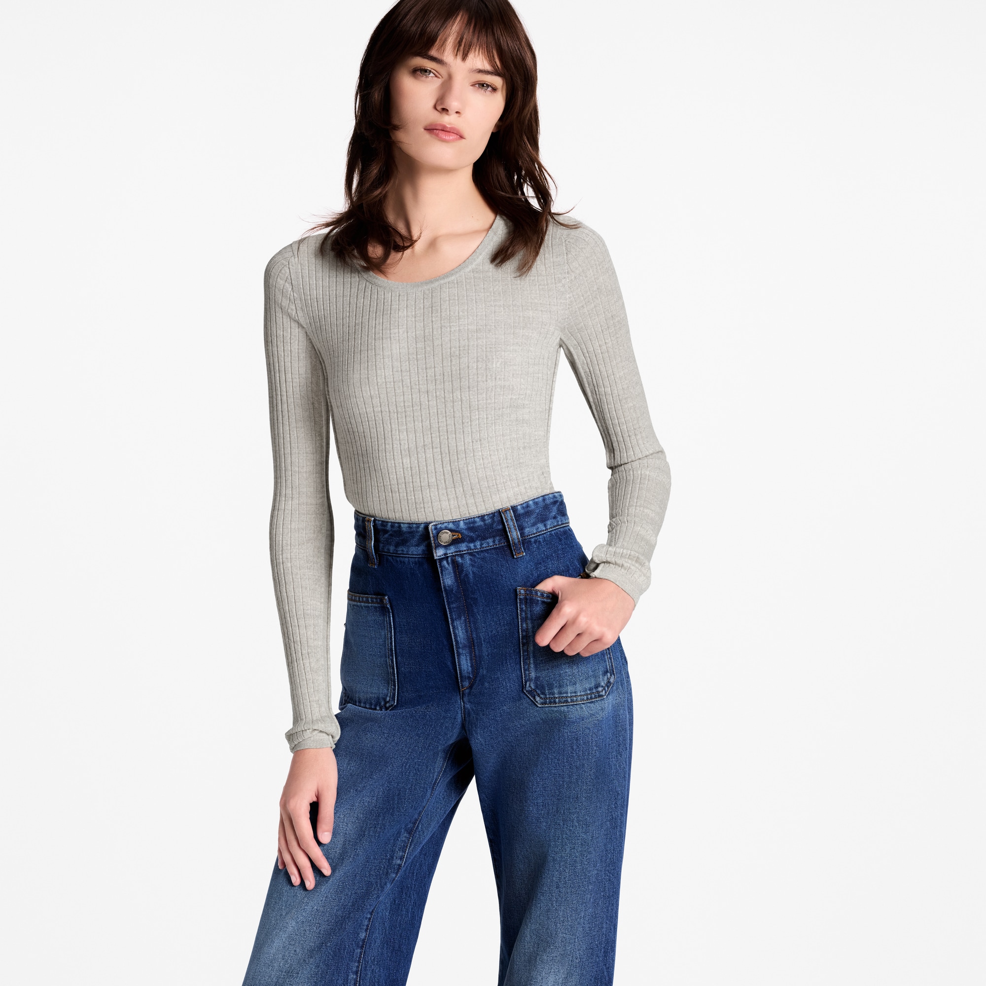 Jeans svasati con tasche  Donna Abbigliamento Pantaloni | LOUIS VUITTON (Zoom prodotto)