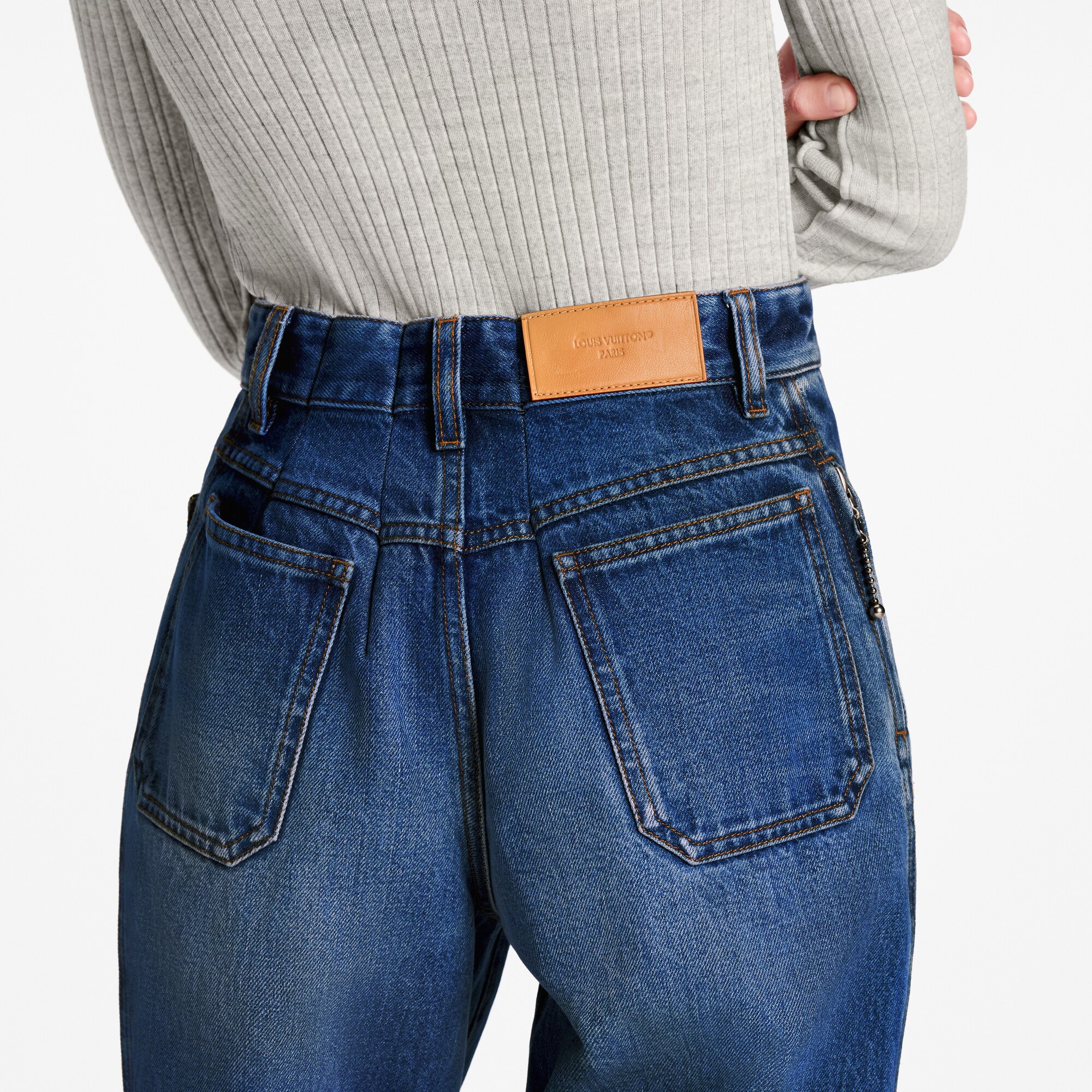 Jeans svasati con tasche  Donna Abbigliamento Pantaloni | LOUIS VUITTON (Zoom prodotto)