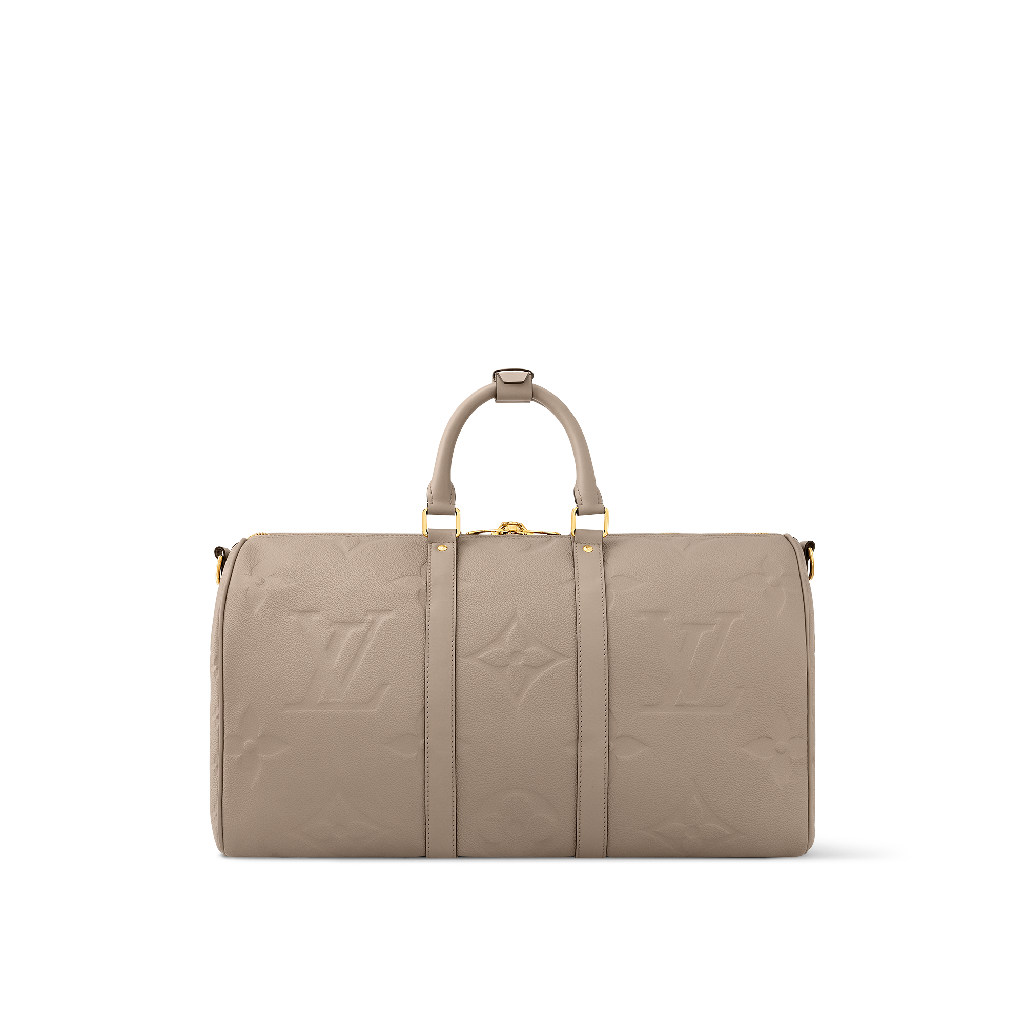 Keepall 45 BA Pelle Monogram Empreinte Novità Ramadan Ramadan Selection for Her | LOUIS VUITTON (Zoom prodotto)