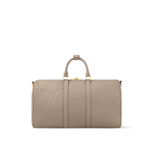 Keepall 45 BA Pelle Monogram Empreinte Novità Ramadan Ramadan Selection for Her | LOUIS VUITTON (Zoom prodotto)