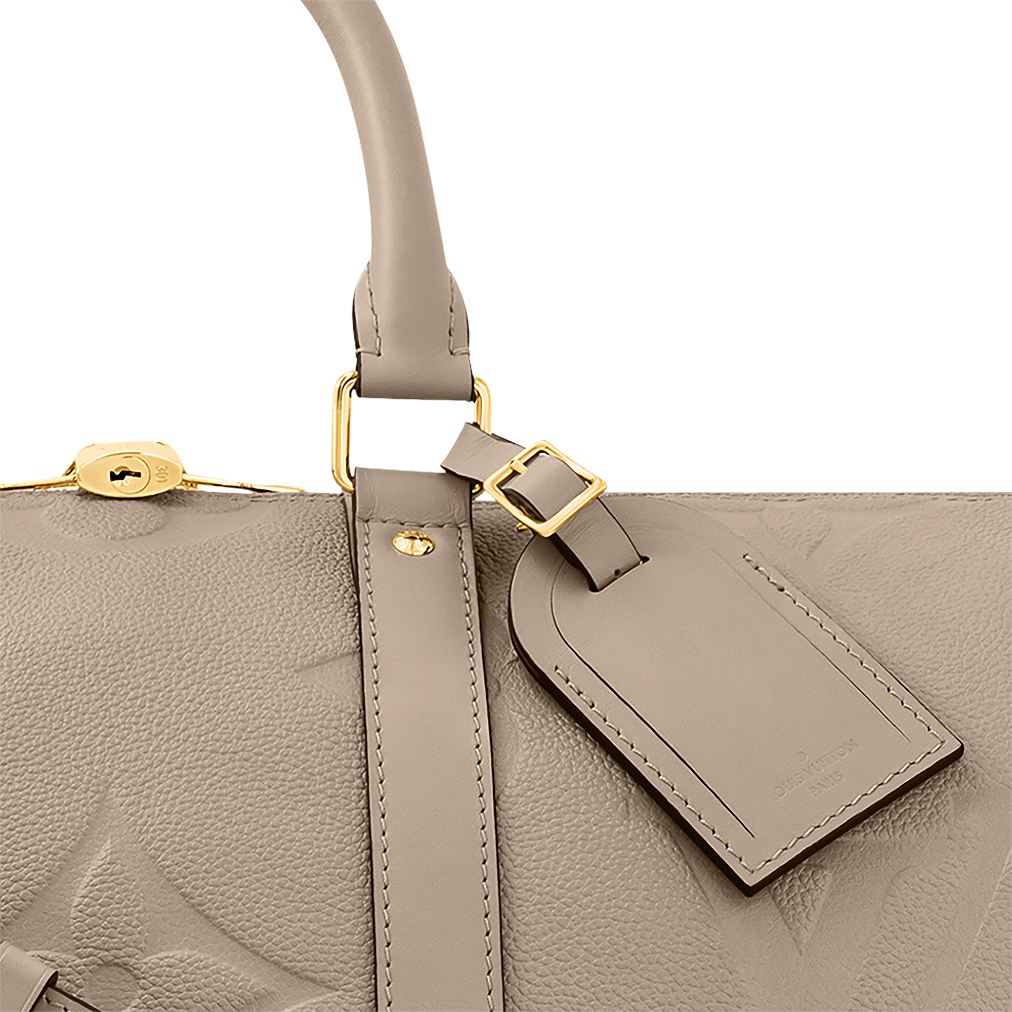 Keepall 45 BA Pelle Monogram Empreinte Novità Ramadan Ramadan Selection for Her | LOUIS VUITTON (Zoom prodotto)