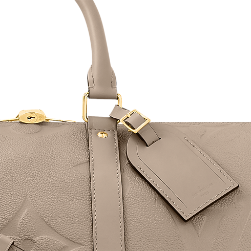 Keepall 45 BA Pelle Monogram Empreinte Novità Ramadan Ramadan Selection for Her | LOUIS VUITTON (Zoom prodotto)