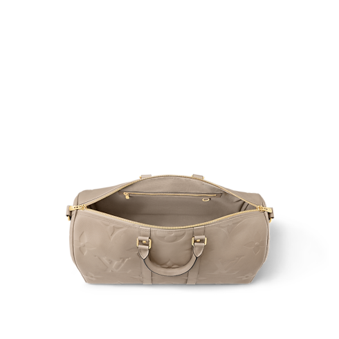 Keepall 45 BA Pelle Monogram Empreinte Novità Ramadan Ramadan Selection for Her | LOUIS VUITTON (Zoom prodotto)