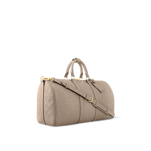 Keepall 45 BA Pelle Monogram Empreinte Novità Ramadan Ramadan Selection for Her | LOUIS VUITTON (Zoom prodotto)