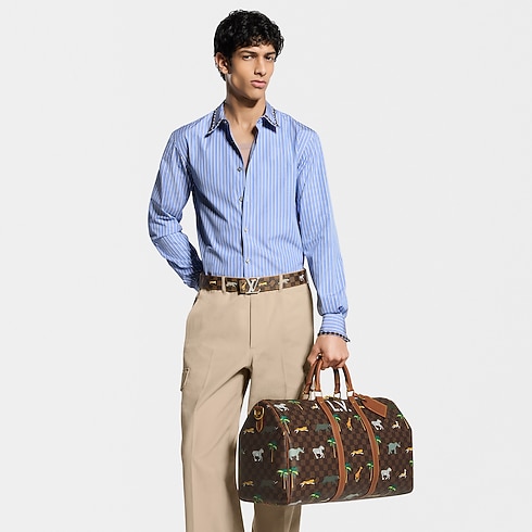 Keepall 50 Altri Damier Borse e Piccola Pelletteria Borse da Uomo LV Icons | LOUIS VUITTON (Zoom prodotto)