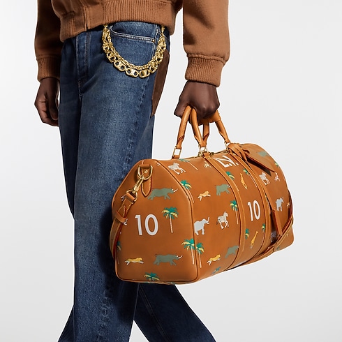 Keepall 50 Altra pelle Borse e Piccola Pelletteria Borse da Uomo LV Icons | LOUIS VUITTON (Zoom prodotto)