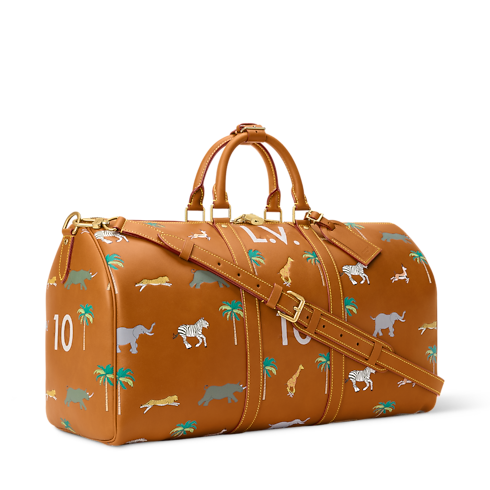 Keepall 50 Altra pelle Borse e Piccola Pelletteria Borse da Uomo LV Icons | LOUIS VUITTON (Zoom prodotto)