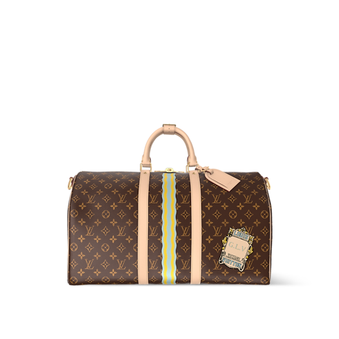 Keepall 50 Mon Monogram Tela Monogram Regali Personalizzazione Valigie e Borsoni da Viaggio Personalizzati | Louis Vuitton | LOUIS VUITTON (Zoom prodotto)