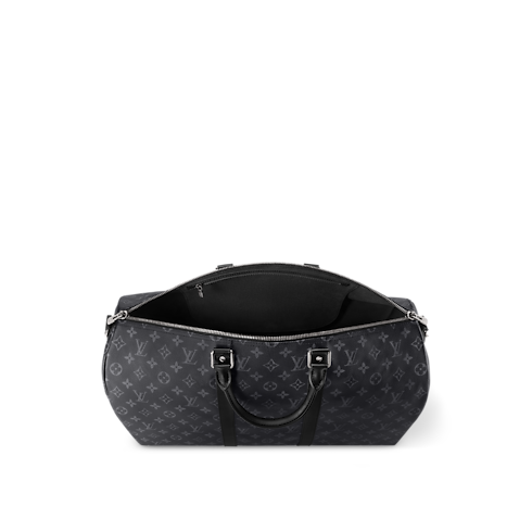 Keepall 50 Mon Monogram Tela Monogram Eclipse Regali Personalizzazione Valigie e Borsoni da Viaggio Personalizzati | Louis Vuitton | LOUIS VUITTON (Zoom prodotto)
