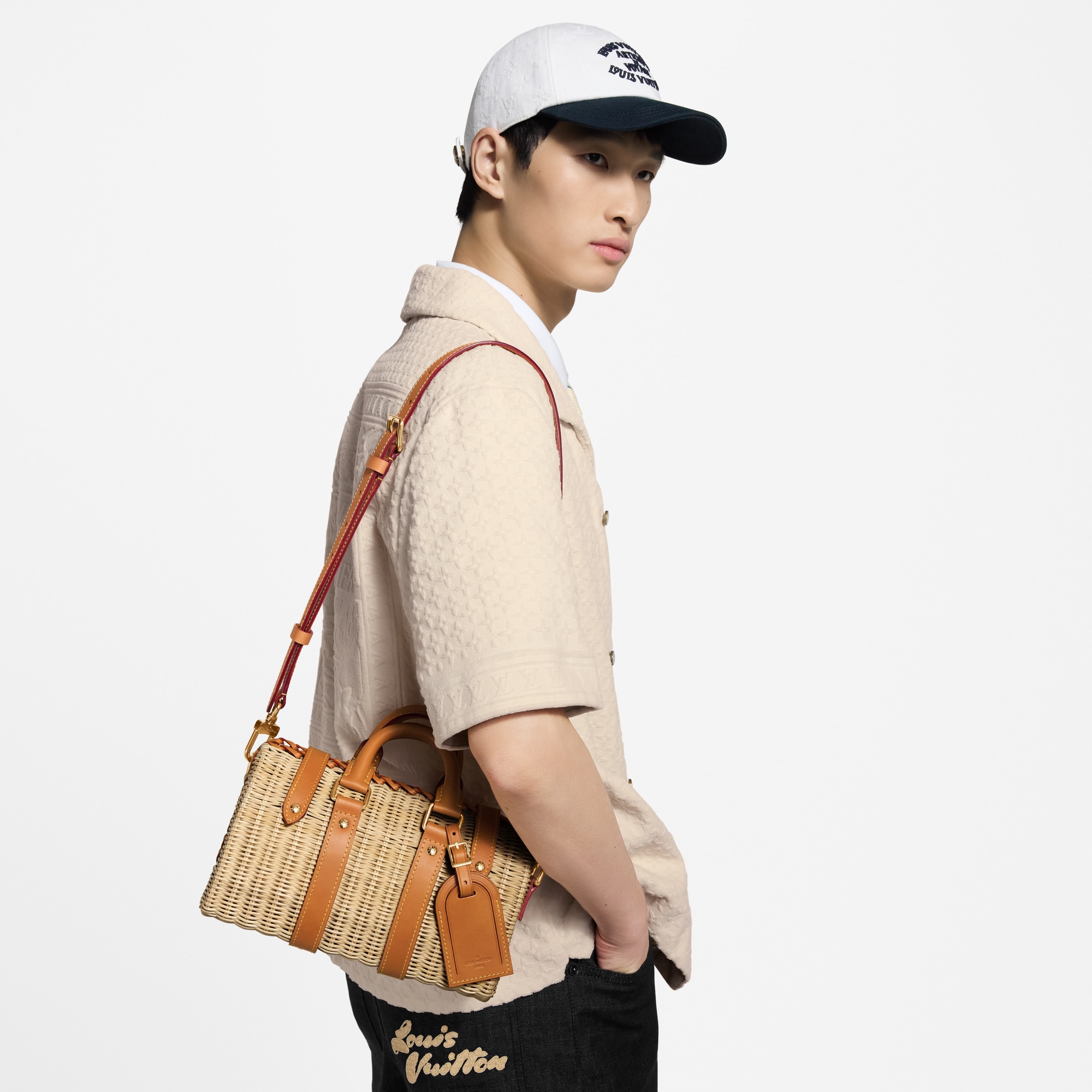 Keepall Bandoulière 25  Borse e Piccola Pelletteria Borse da Uomo LV Icons | LOUIS VUITTON (Zoom prodotto)