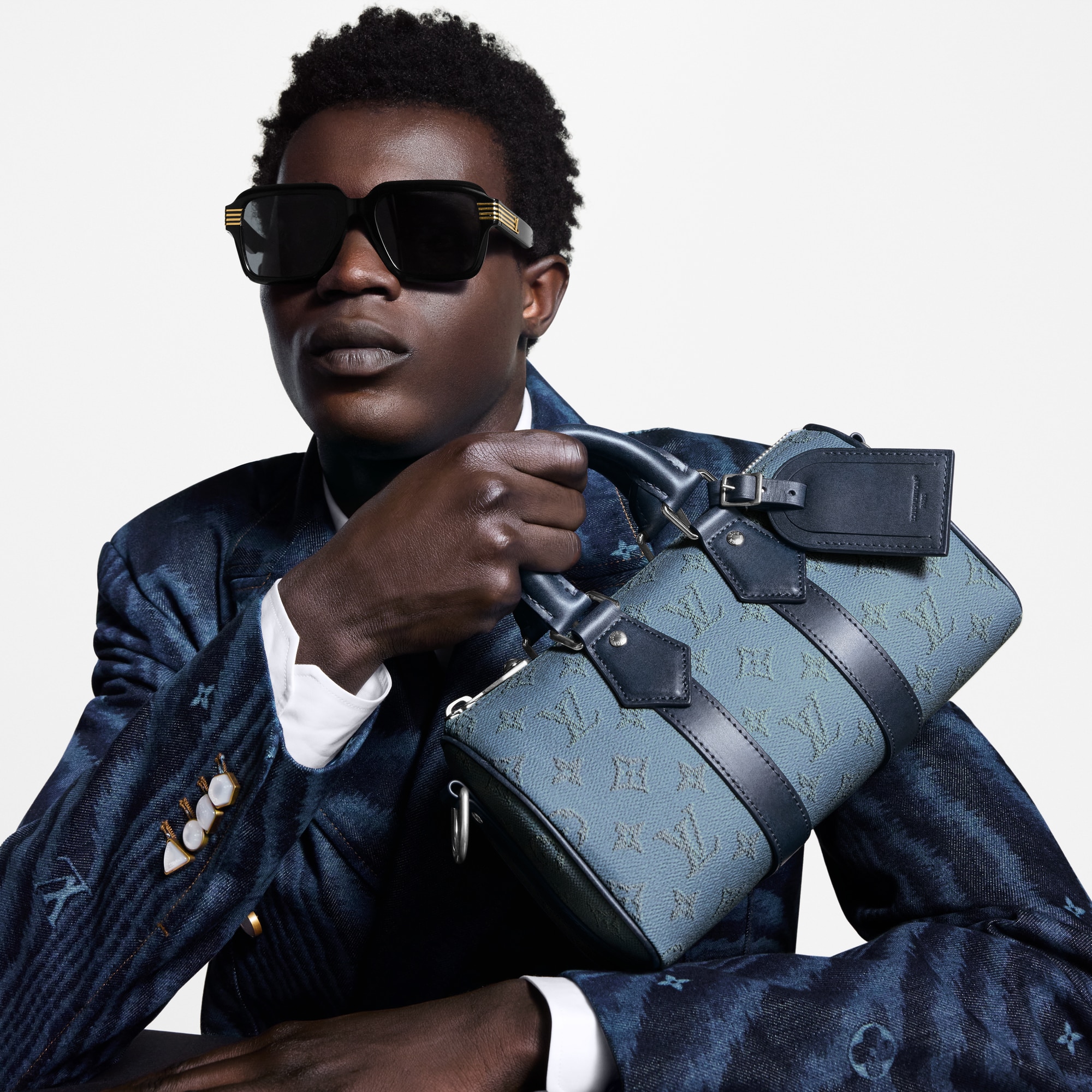 Keepall Bandoulière 25 G71 Borse e Piccola Pelletteria Borse da Uomo LV Icons | LOUIS VUITTON (Zoom prodotto)