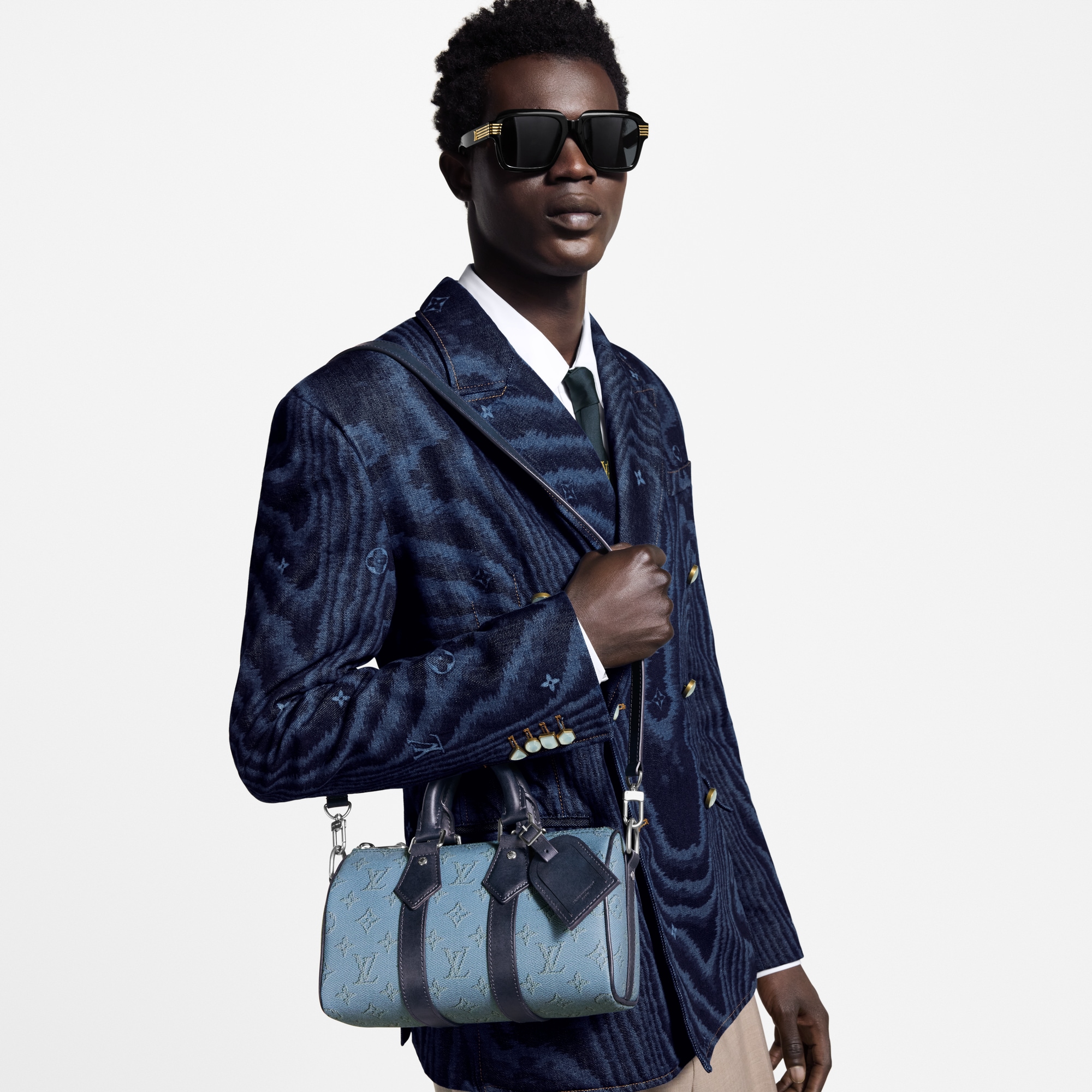 Keepall Bandoulière 25 G71 Borse e Piccola Pelletteria Borse da Uomo LV Icons | LOUIS VUITTON (Zoom prodotto)