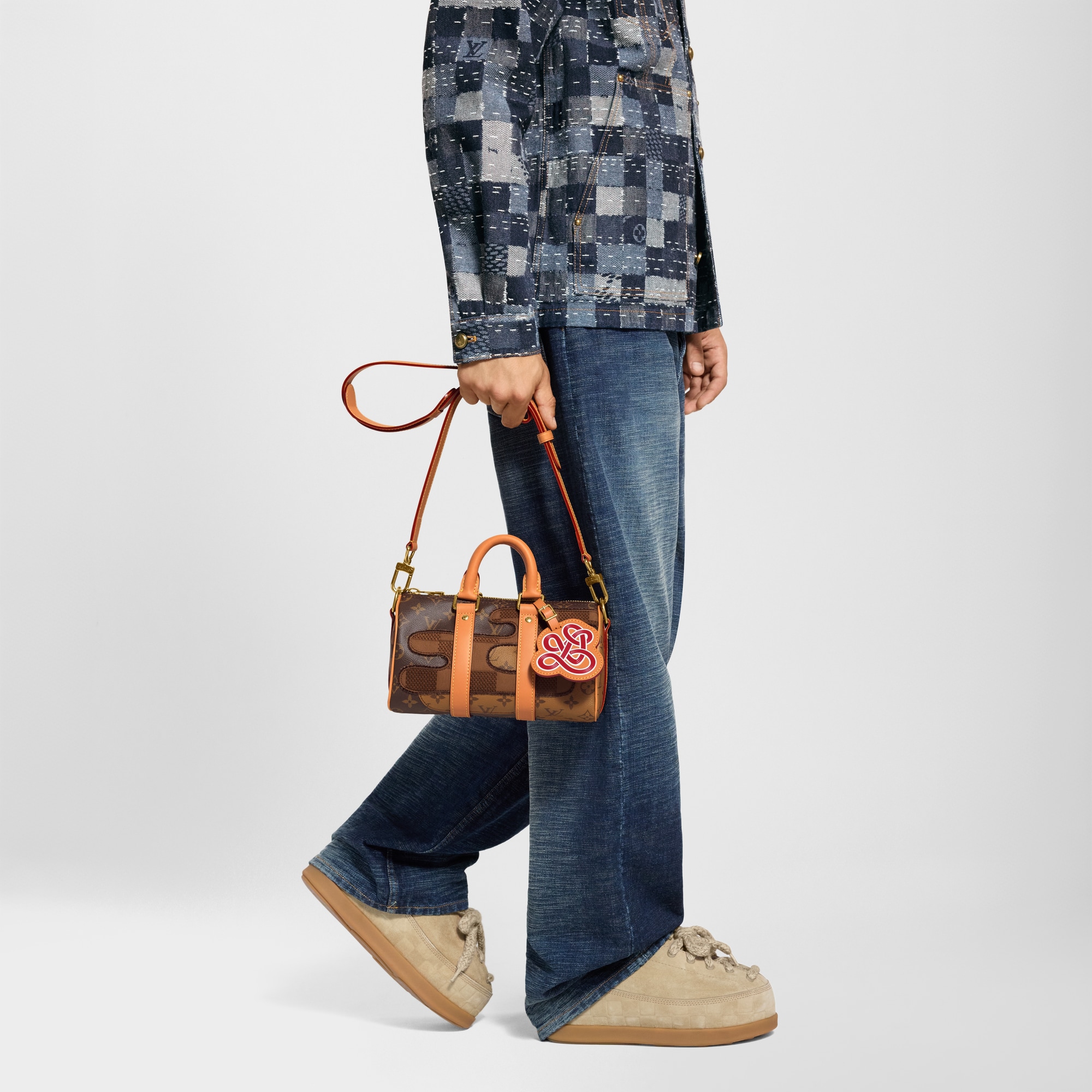 Keepall Bandoulière 25 Monogram Other Borse e Piccola Pelletteria Borse da Uomo LV Icons | LOUIS VUITTON (Zoom prodotto)