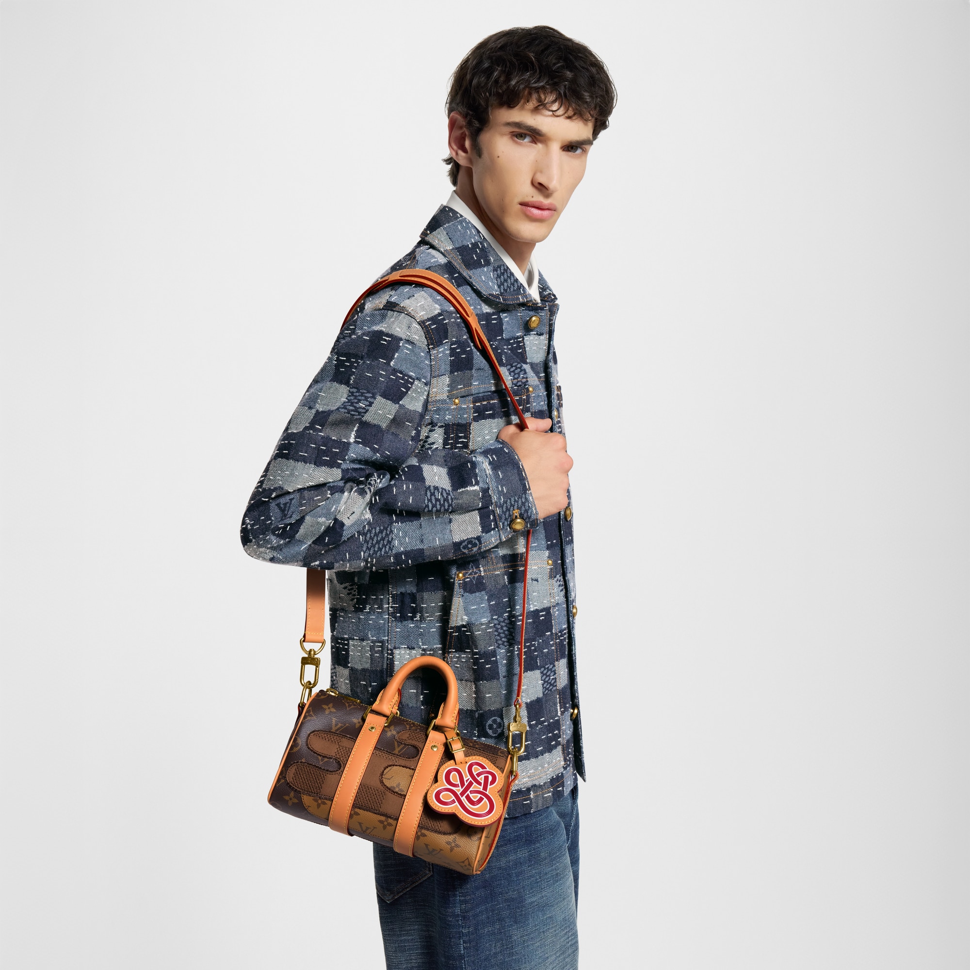 Keepall Bandoulière 25 Monogram Other Borse e Piccola Pelletteria Borse da Uomo LV Icons | LOUIS VUITTON (Zoom prodotto)