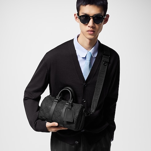 Keepall Bandoulière 25 Monogram in pelle Taurillon Uomo Borse da Uomo Tutte le collezioni | LOUIS VUITTON (Zoom prodotto)