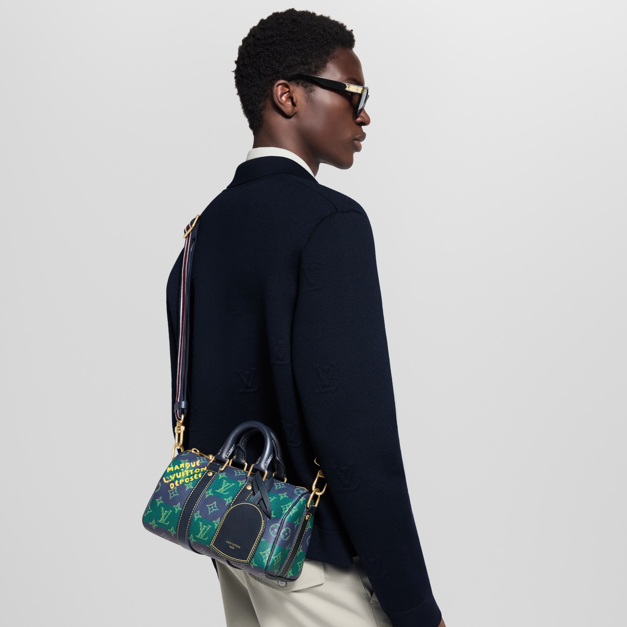 Keepall Bandoulière 25 Monogram Other Borse e Piccola Pelletteria Borse da Uomo LV Icons | LOUIS VUITTON (Zoom prodotto)