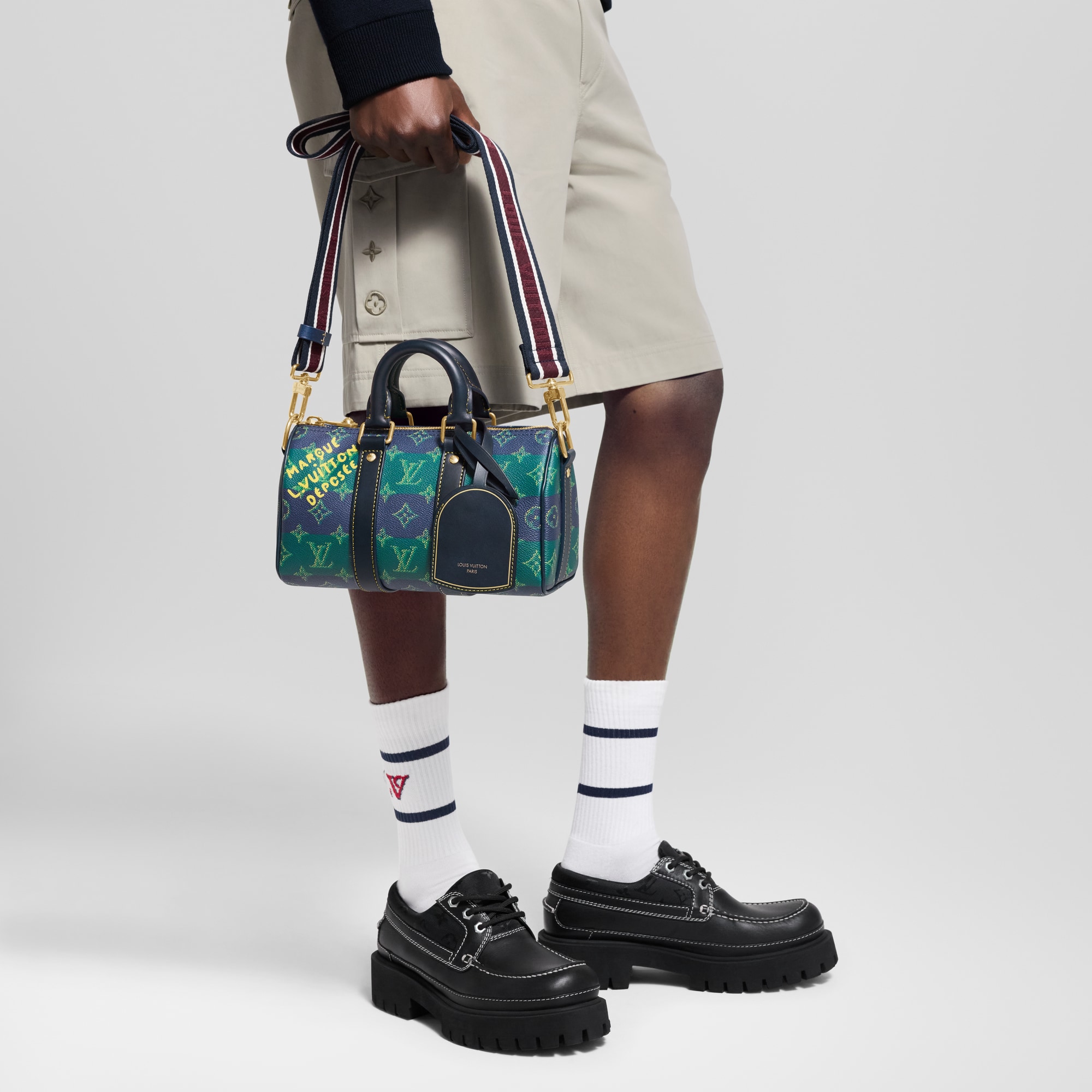 Keepall Bandoulière 25 Monogram Other Borse e Piccola Pelletteria Borse da Uomo LV Icons | LOUIS VUITTON (Zoom prodotto)