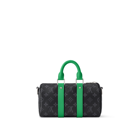 Keepall Bandoulière 25 Monogram Eclipse Borse e Piccola Pelletteria Borse da Uomo LV Icons | LOUIS VUITTON (Zoom prodotto)