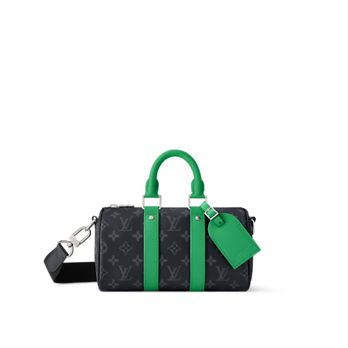 Keepall Bandoulière 25 Monogram Eclipse Borse e Piccola Pelletteria Borse da Uomo LV Icons | LOUIS VUITTON (Zoom prodotto)